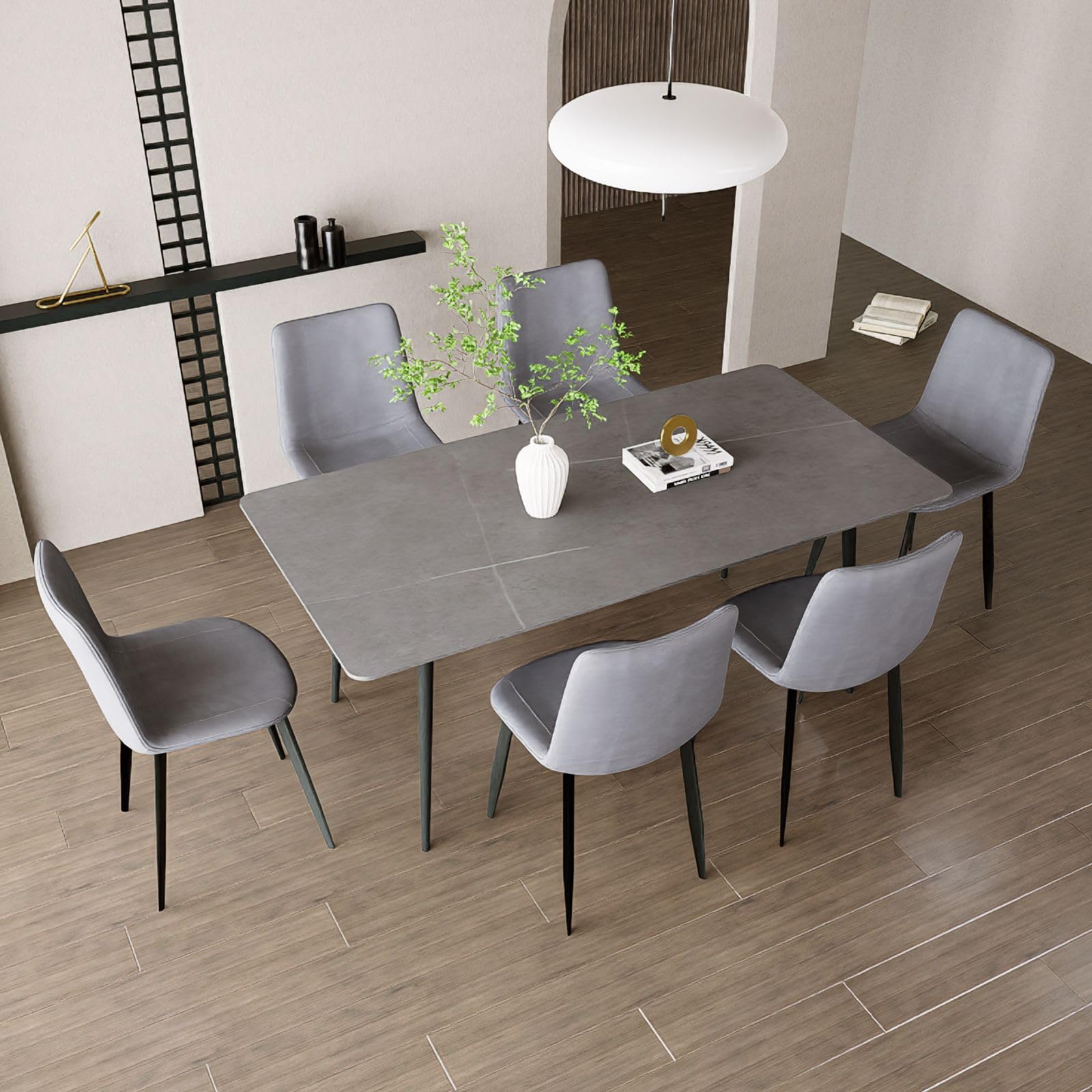 Amazon｜MUTUKI ダイニング天板 セラミック 天板 dining table 食卓 6