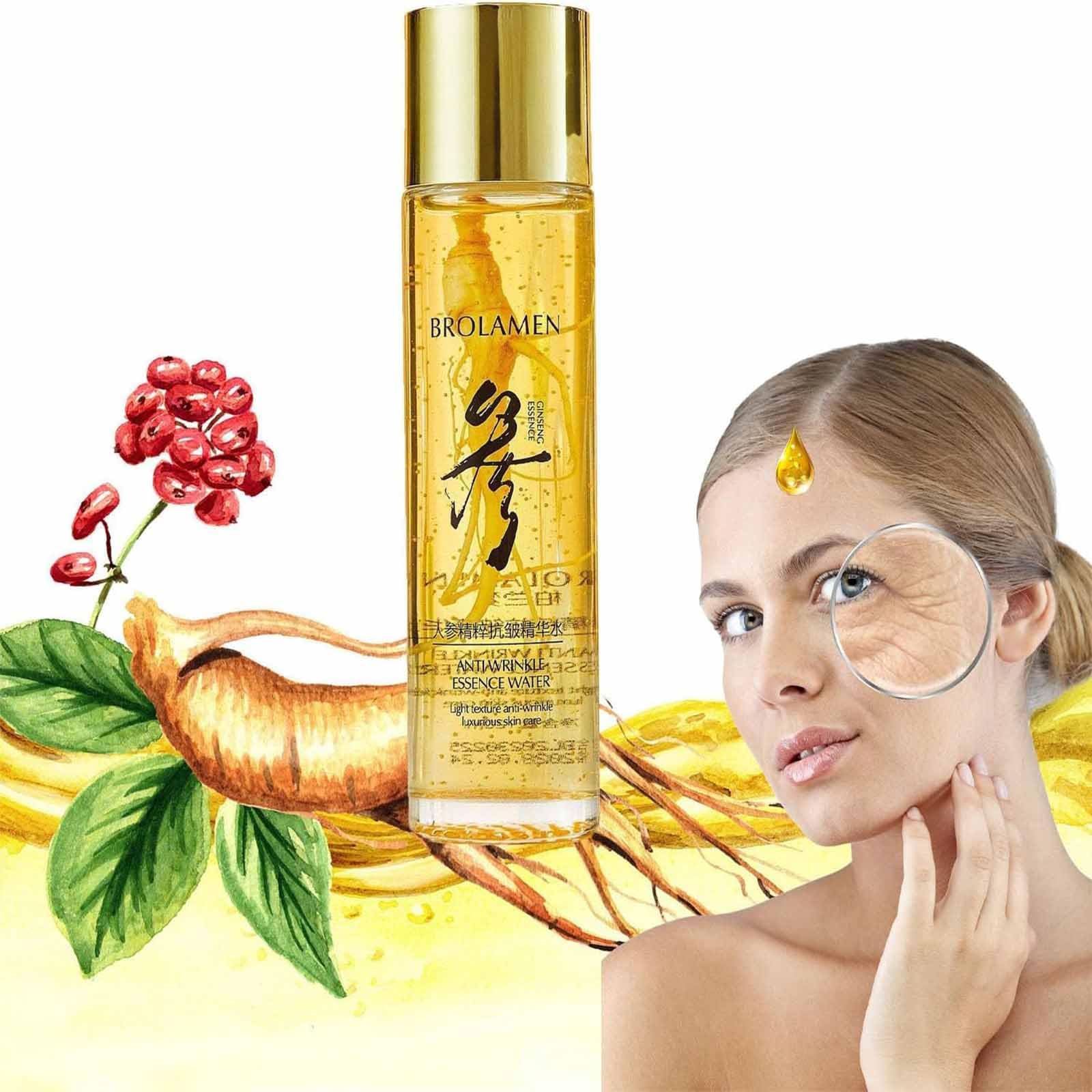 RAMBEXBrolamen Ginseng Anti-Wrinkle Essence Toner, Ginseng Cleansing Oil, Ginseng Extract Liquid, Ginseng Peptide Serum, Women Collagen Lifting Body Oil, Ginseng Face Oils and Serums