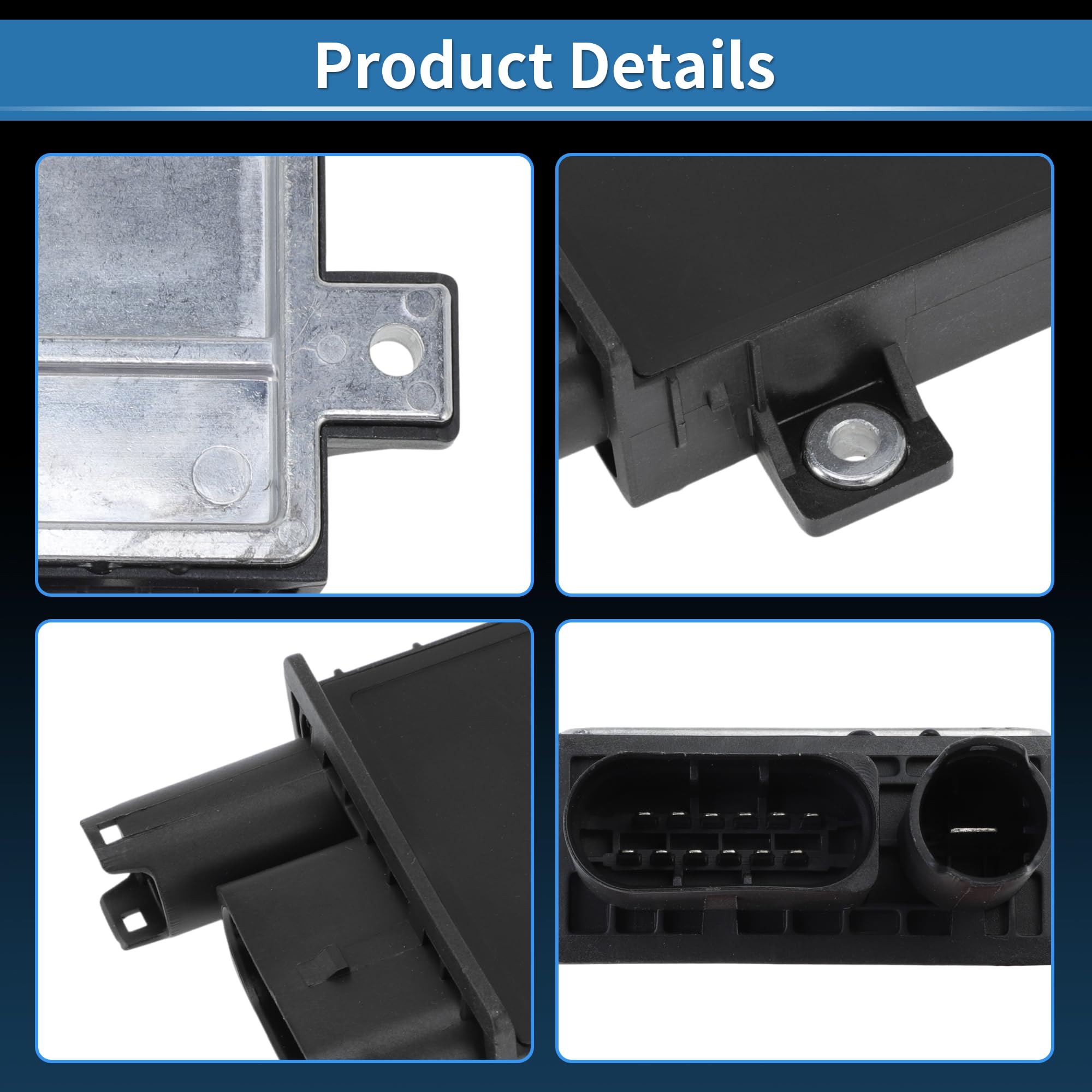 A ABSOPRO Modulo Controllo Relè della Candele di Accensione No.12217788327 per BMW E46 330d 2.9 1999-2005 per BMW E90 330d 3.0 2005-2011 per BMW X5 E70 3.0 3.0d 2007-2008 Riscaldatore Diesel