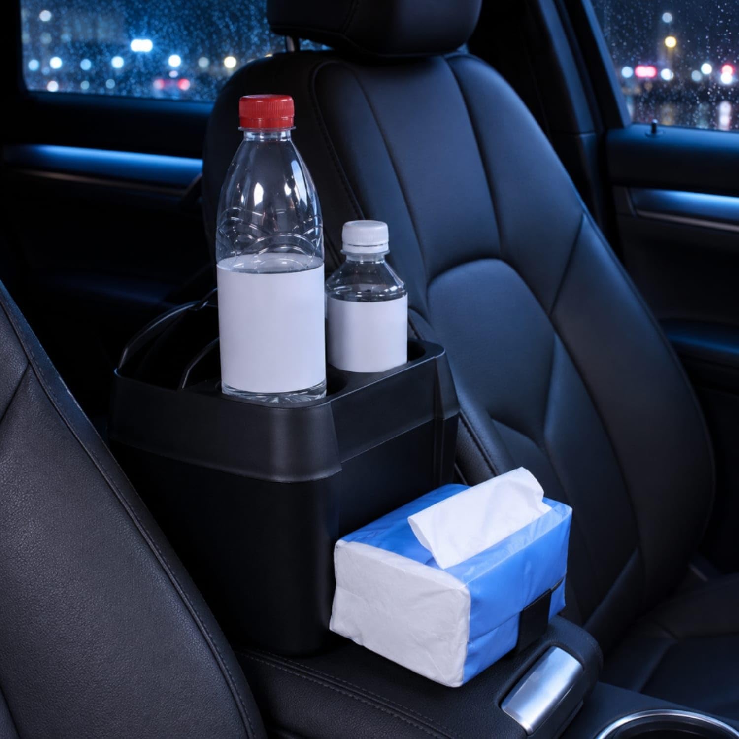 Black Opencar-Top Storage Container Multi-function Compact | Organization Shape Compact Black Multi-function-image-9
