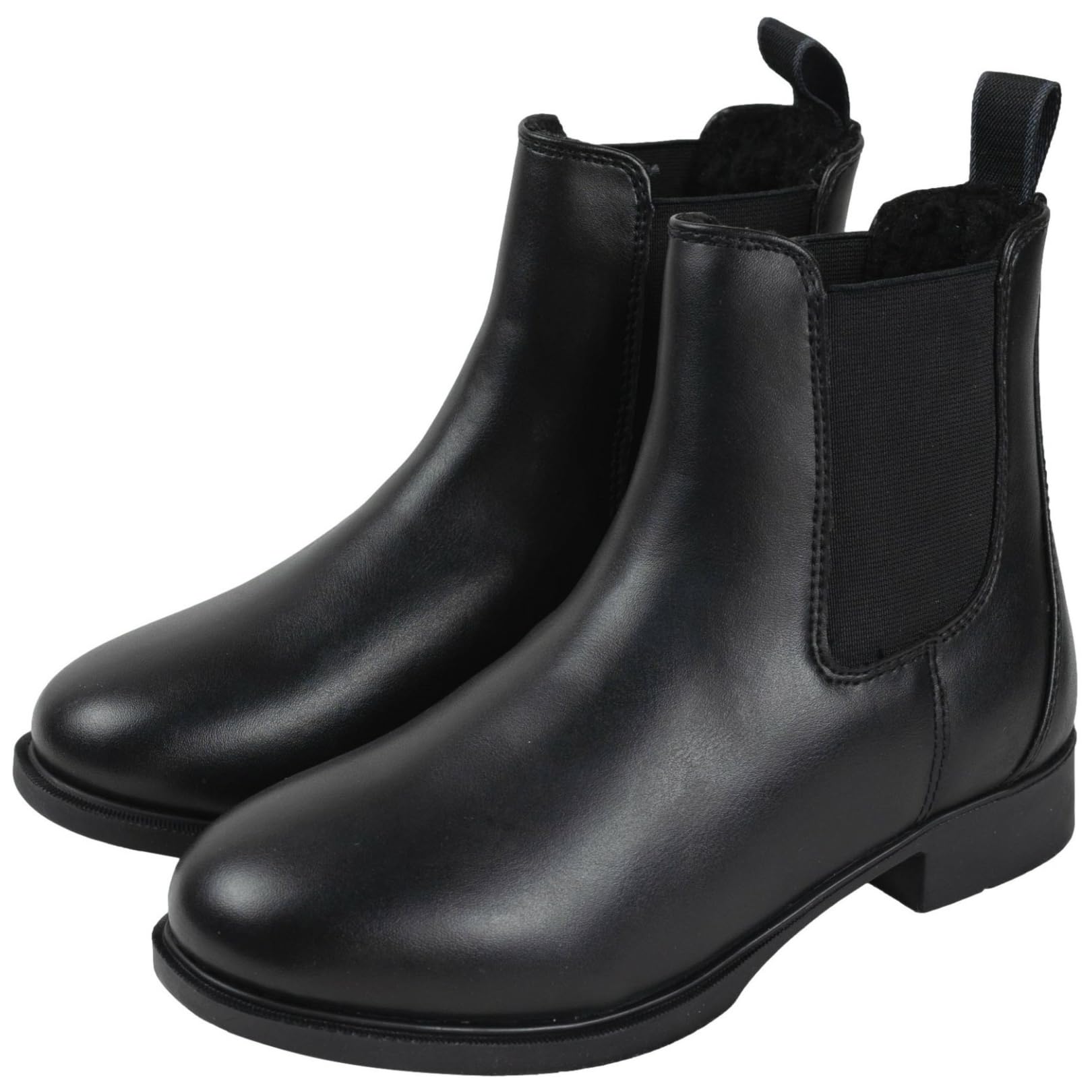 RL24 - Winter Jodhpur Reitstiefeletten – Schwarz – Gr. 28-46
