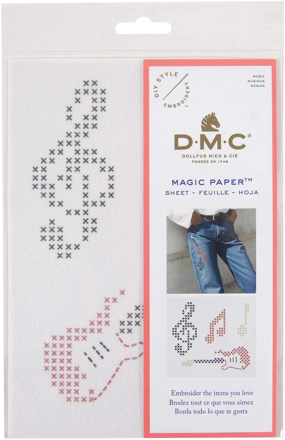 Dmc Various Music Magic Sheet Cross Stitch A5