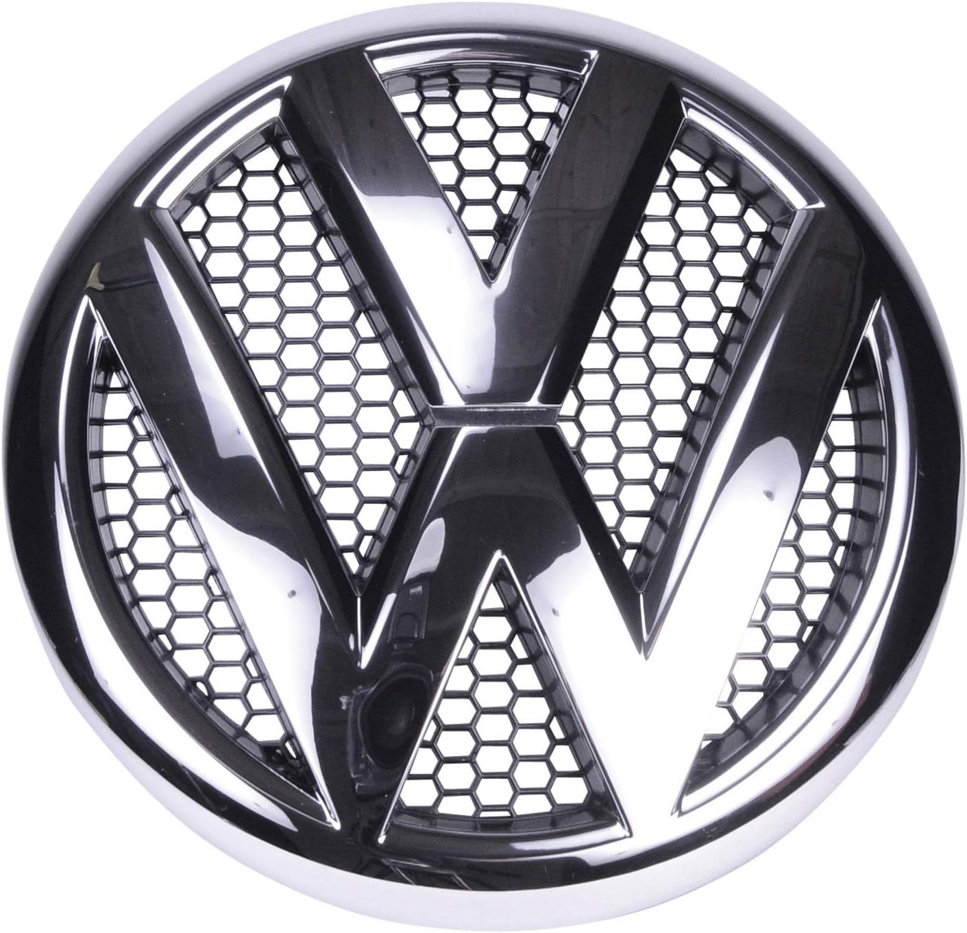 VW New Genuine Volkswagen Transporter Crafter Front Chrome Emblem 7E0853601C739 Oem