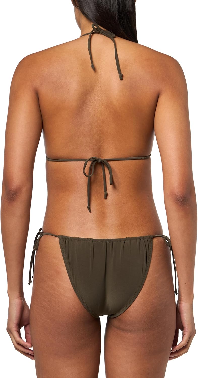 Norma Kamali Women's String Bra/String Bottom