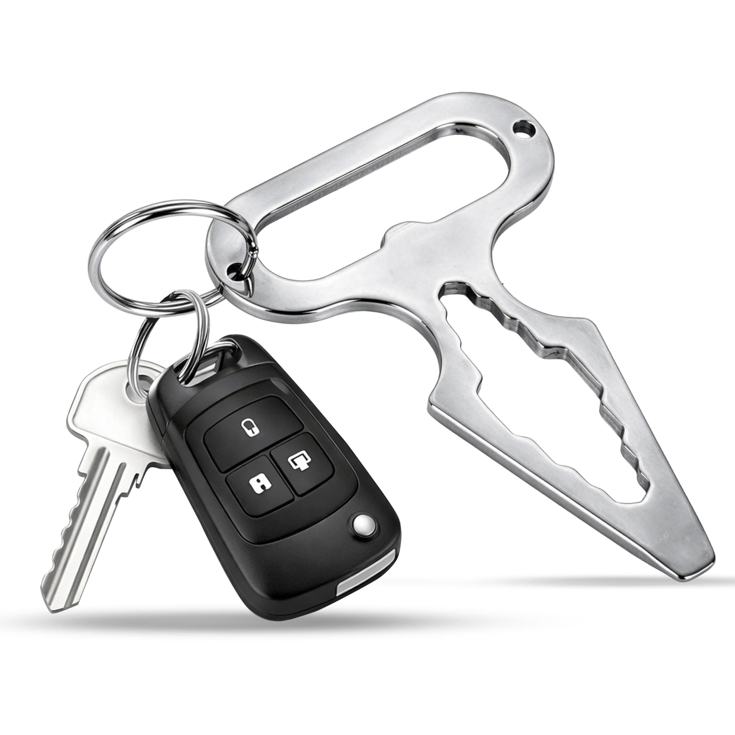 Storite Premium Metal Keychain for Men & Women | Stylish Key Ring for Car, Bike & House Keys