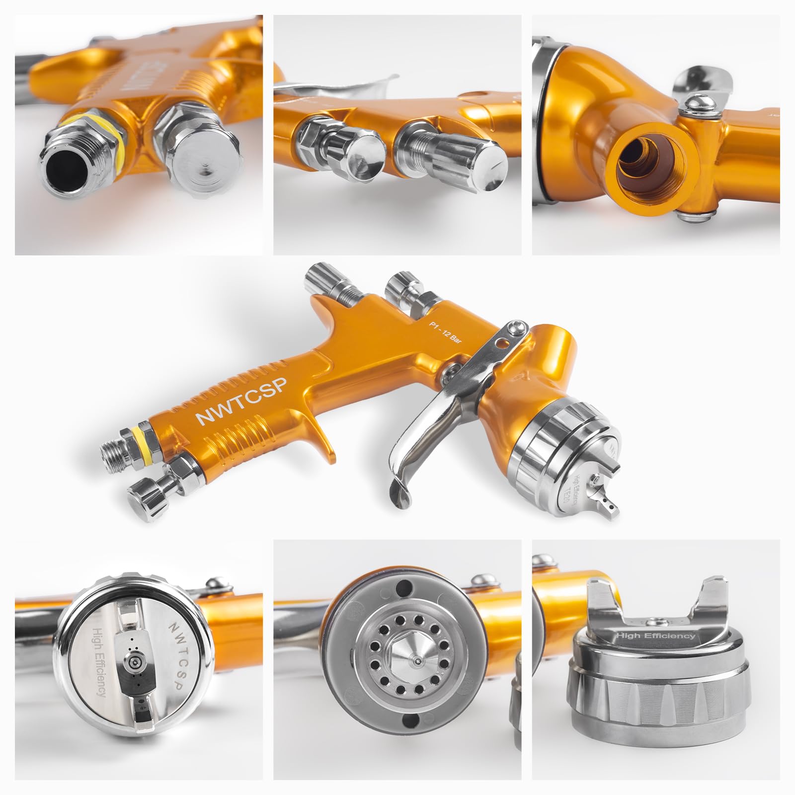 Amazon.com: Professional hvlp Spray Gun Automotive Paint