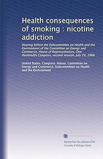 Health consequences of smoking : nicotine addiction