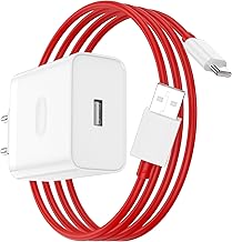 100W Chargeur Rapide pour OnePlus Nord 5 / 13R / Nord 4, SUPERVOOC Chargeur Secteur avec 10A Câble USB C 2m pour OnePlus 13 13T 13R 10R 10 Pro Nord CE4 Lite 13s Nord CE5 CE4 CE3 Ace 5 Ultra 12R 12