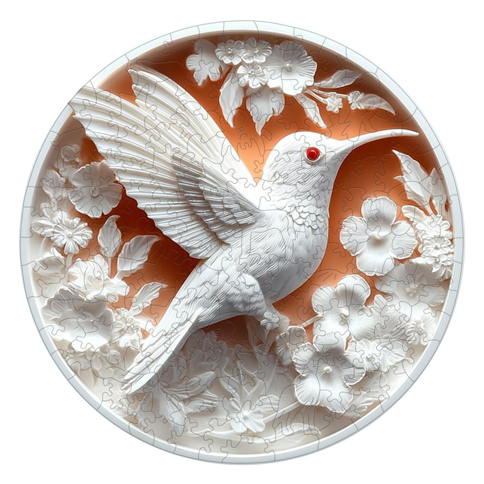 OSNIYAW Wooden Puzzles for Adults, Unique Animal Shape, Wooden Puzzles for Home Wall Decorations, Owl/Doves/Lions, Wooden Puzzle, Unique Animal Shape Wooden