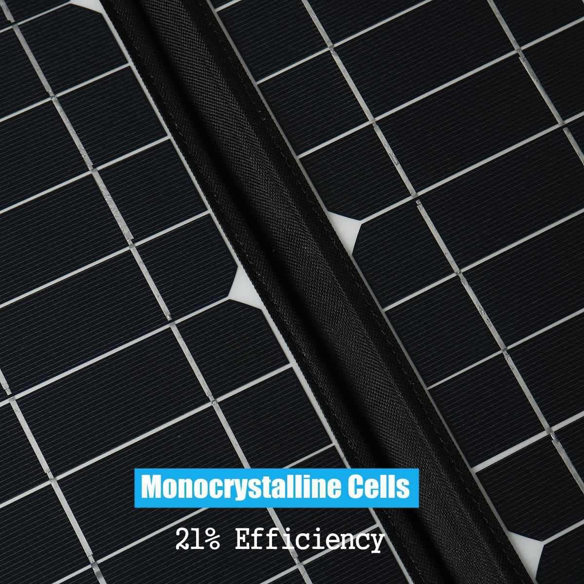 Pannello Solare Pannello Solare Pacchetto Solare da 50 W Pannello Solare Fotovoltaico Alimentazione Esterna Carica Solare Tesoro Energia Solare