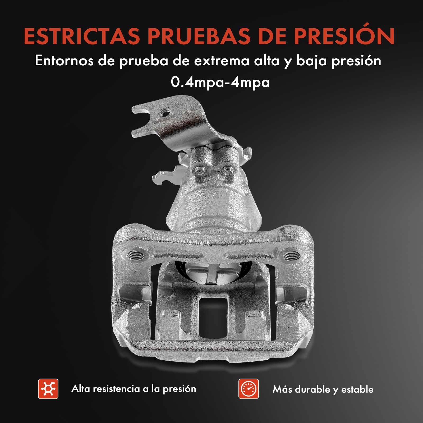 Frankberg Pinza de freno eje trasero con soporte. | Distancia entre orificios de montaje: 90 mm; Compatible con: C-Max II DXA/CB7 DXA/CEU, V40 Cross Country 526