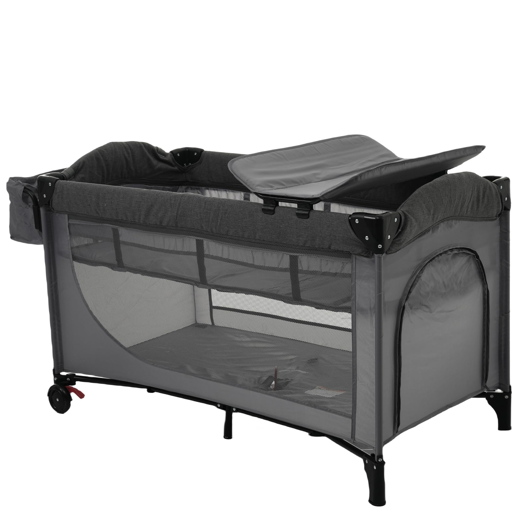 Amazon.co.jp: GDFStudio ARBRベビーベッド 折畳み 高さ調節