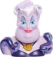 Vista 1 de Disney Villains Fierce 'N Fun Ursula - Cabeza de peinado de 10 pulgadas, 16 piezas, juego de simulación, juguetes para niños con licencia