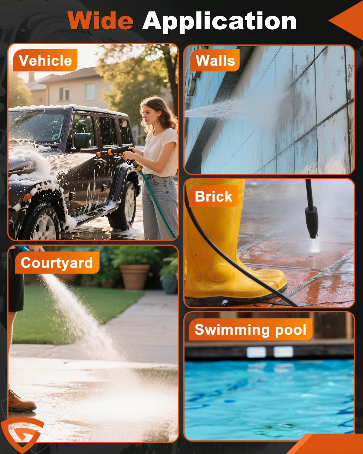 AR42940 Pressure Washer Pump Head Assembly – Compatible with Troy Bilt SRMW2.2G26/ RMW2.2G24 Pumps Head Assy AR42518 AR43061 Durable Replacement for AR Pumps