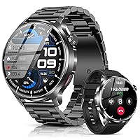 SLOKSFil Smartwatch Uomo con Chiamate Bluetooth, 1.52" HD Orologio Intelligente Fitness