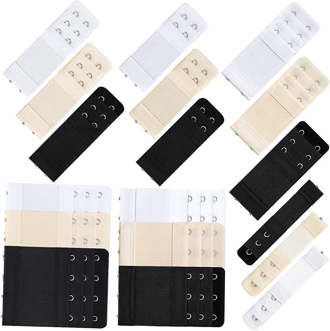 BH-Verlängerer Von Prym 40mm Breit Mit 3x3 Haken In Schwarz - Foto 6