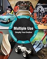 Vista 7 de SUNLU - Filamento ABS para impresora 3D de 1.75 mm, altamente resistente y duradero, resistencia al calor, excelente dureza, compatible con el 99%