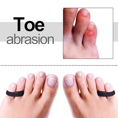 Miniatura 7 de Jutom Paquete de 10 correas para los dedos Buddy Tape Buddy - Correas antideslizantes con gancho y bucle, férulas para los dedos, cinta lavable y