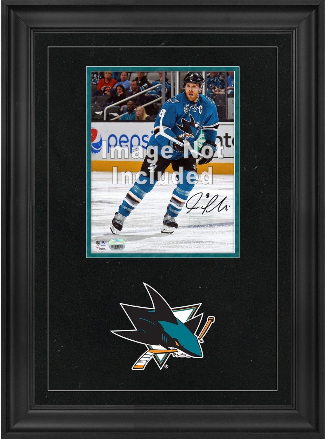 San Jose Sharks Deluxe 8" x 10" Vertical Photograph Frame with Team Logo - Hockey Other Display Cases