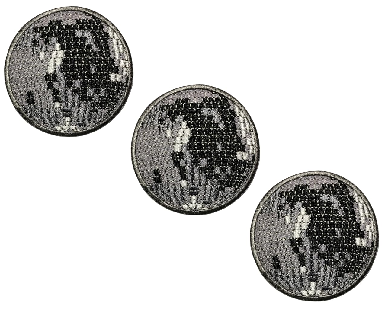 HHO Patch Set 3 Pieces. Crystal Ball Iron on Patches Disco Crystal Magic Ball Cartoon Embroidered Applique Patch Accessories DIY for Clothes Backpacks T-Shirt Jeans Skirt Vests Hat Bag