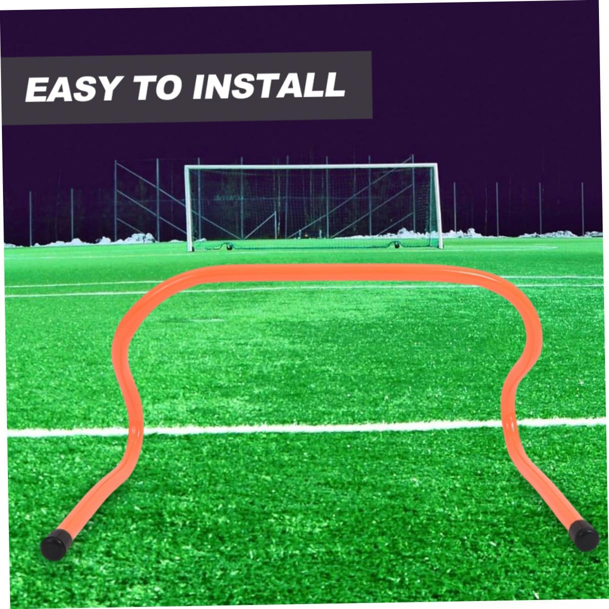 POPETPOP 4pcs Sports Training Hurdles Agility Hurdles Plastic 15cm Height Football Soccer Speed Agility Training Equipment and Youth Outdoor Practice