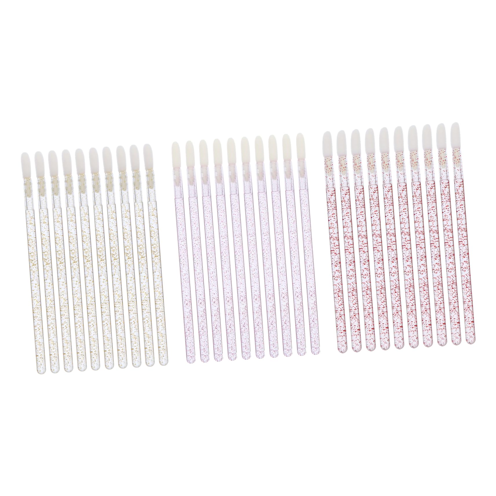 Beavorty Elegant 150pc Lip Brush Set Disposable Lipstick Wand for Easy Application