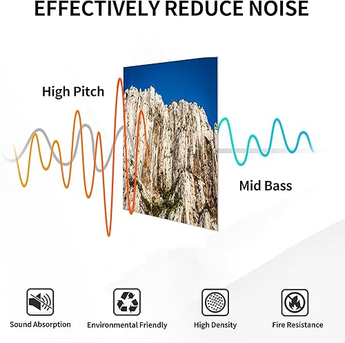 Miniatura 5 de Paneles acústicos artísticos, Creeks Alpes de Haute Provence Beauty Beauty Nature Bouches du Acoustical Panel de pared insonorizado con panel