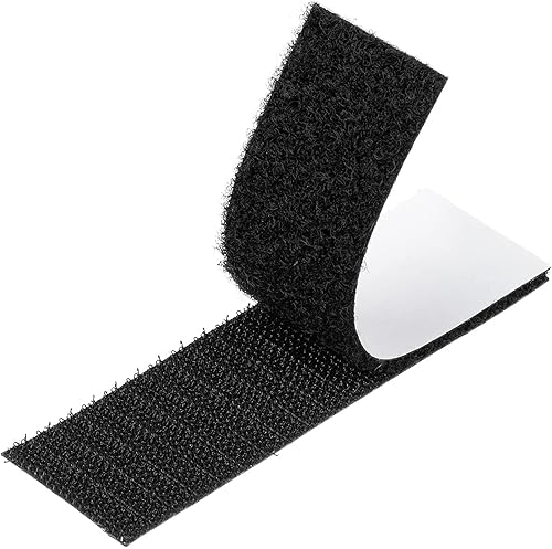 Miniatura 5 de BRAVESHINE Cinta antideslizante para alfombras de 1.2 x 6 pulgadas para suelos de madera dura y azulejos, juego de 12 almohadillas adhesivas negras