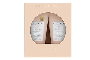 Kristin Ess Signature Travel Size Salon Shampoo + Conditioner Set for Moisture, Softness + Shine