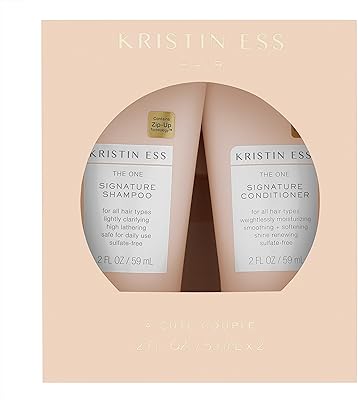 Kristin Ess The One Signature Shampoo and Conditioner Travel Set - 2 FL oz Each