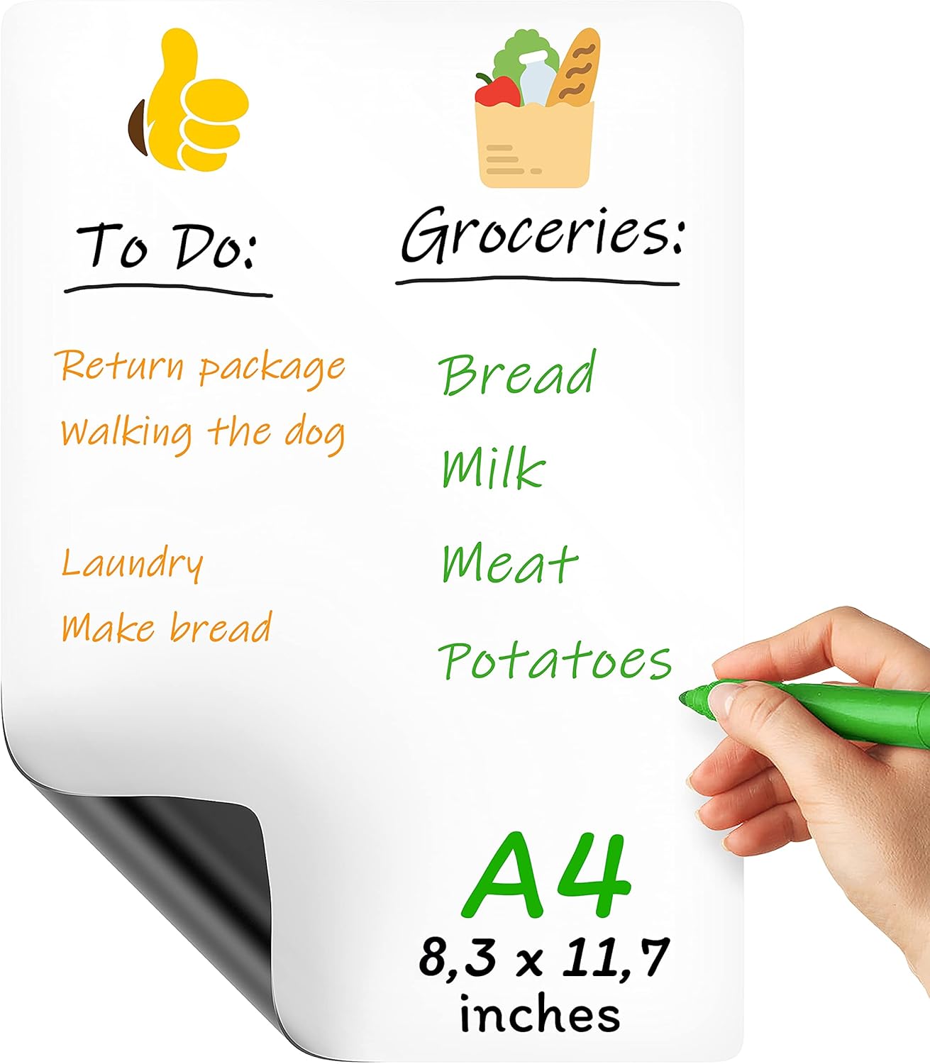 Amazon Magnetic Whiteboard For Fridge 8 5x12 Inch A4 Magnetic amazon-magnetic-whiteboard-for-fridge-8-5x12-inch-a4-magnetic