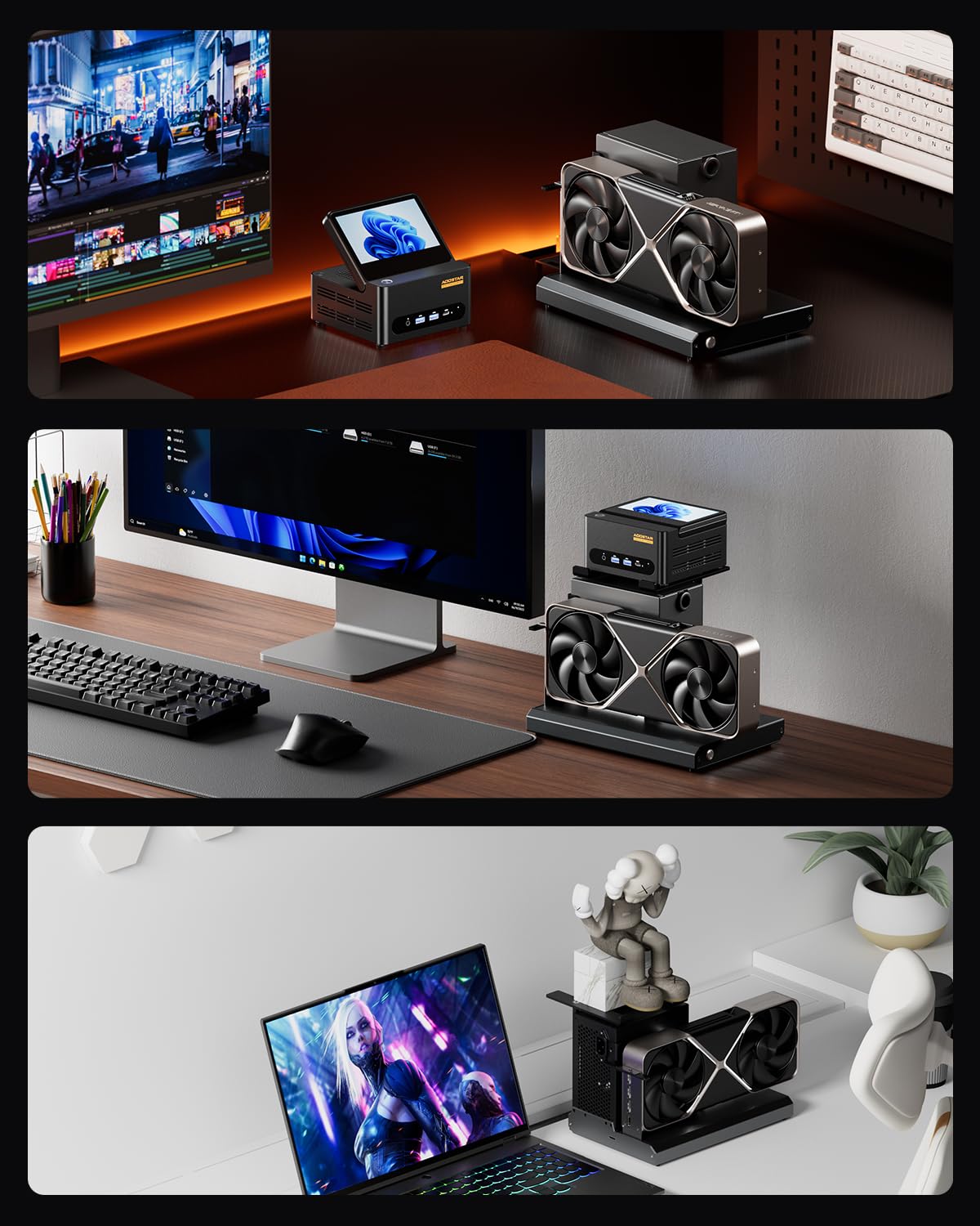 AOOSTAR EG01 OCuLink eGPU Dock Oculink externo GPU Enclosure