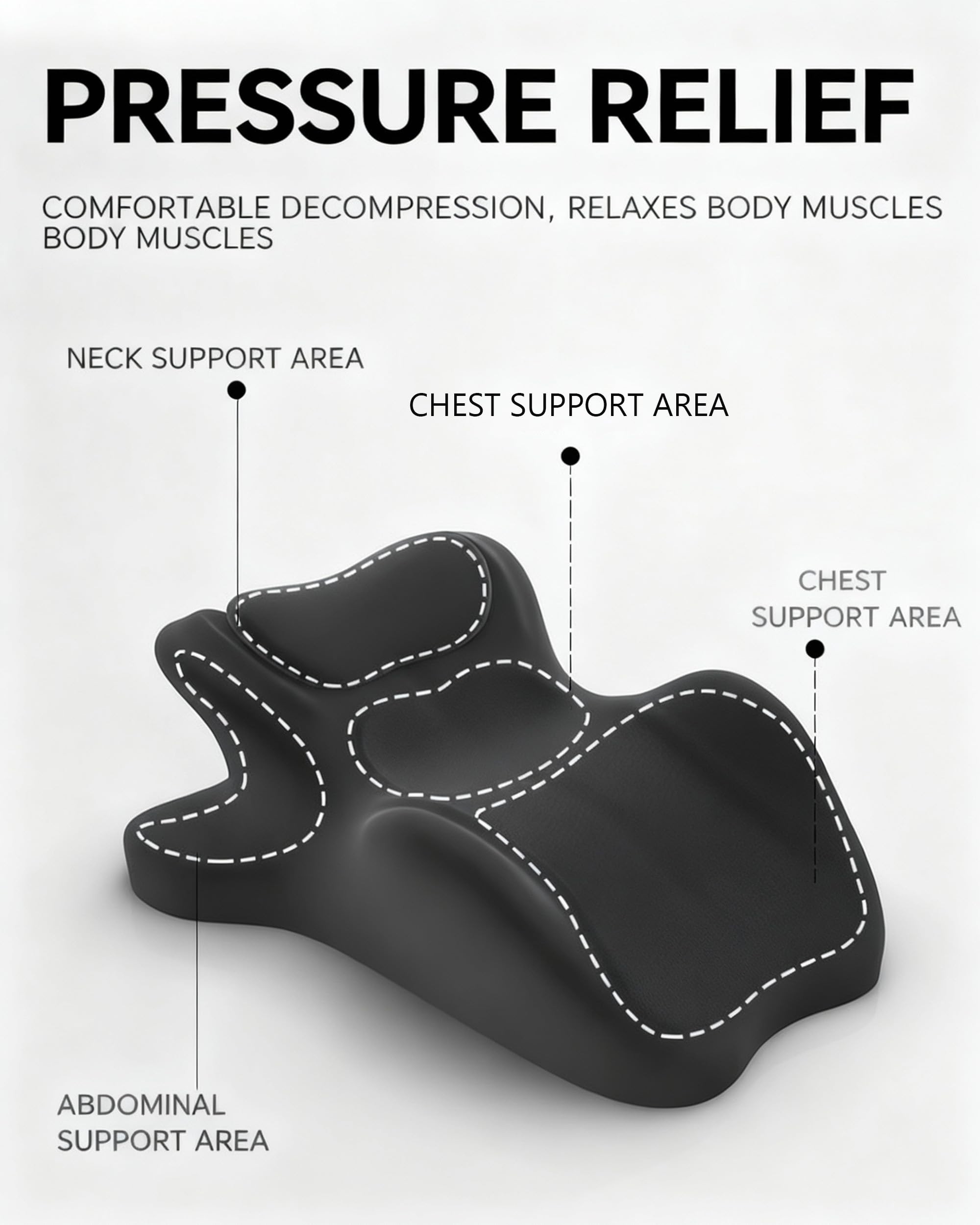 Cuscino angolare a 27° per seduta ergonomica per coppie, migliore supporto e comfort per una perfetta posizione di sonno