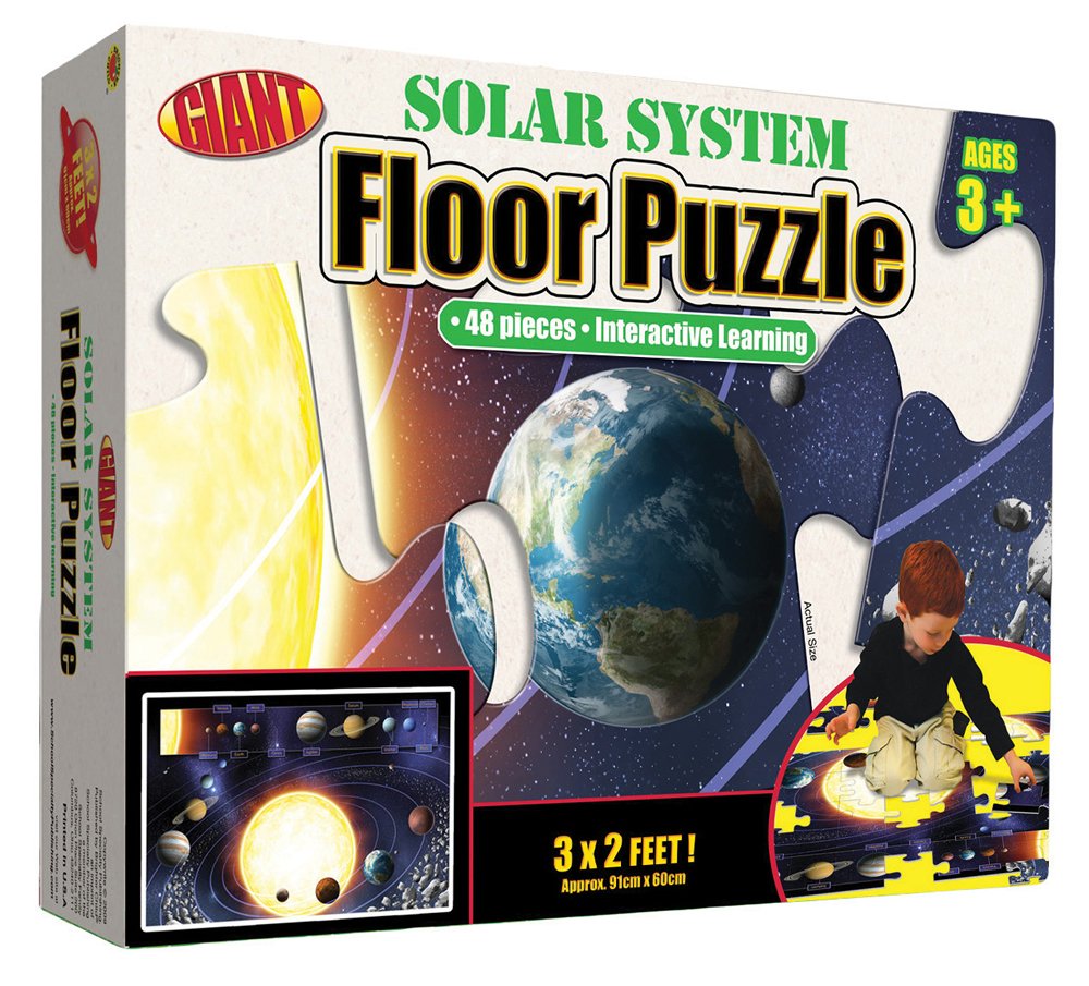 Solar System Floor Puzzle Brighter Child 9780769658261 Books Amazon.ca