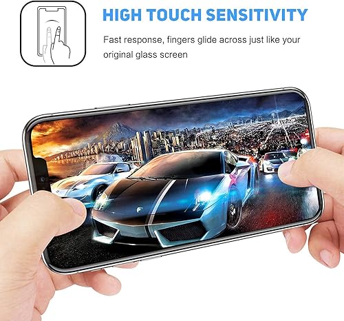 Miniatura 5 de Funda para ZTE Blade A53 Pro con 3 protectores de pantalla de vidrio templado, transparente a prueba de golpes, funda de silicona Solf para ZTE