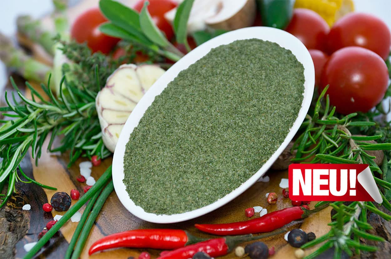 Bärlauch - Gewürzzubereitung, Delikatess - Bärlauch Gewürz, Bärlauch - Marinade. PP - Eimer 9,0KG