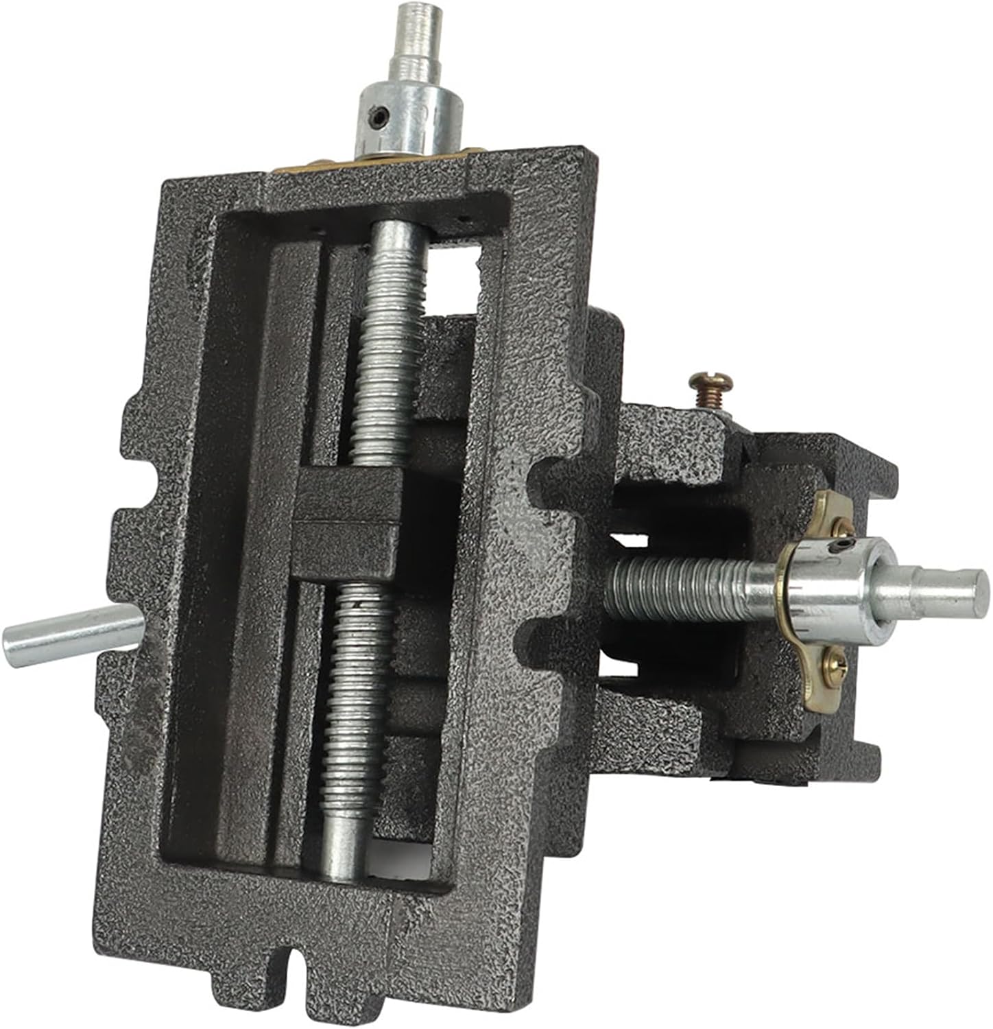 3 inch Cross Slide Vise 2 Way X-Y Heavy Duty Cross Slide Vise Clamp Machine for Metal Milling