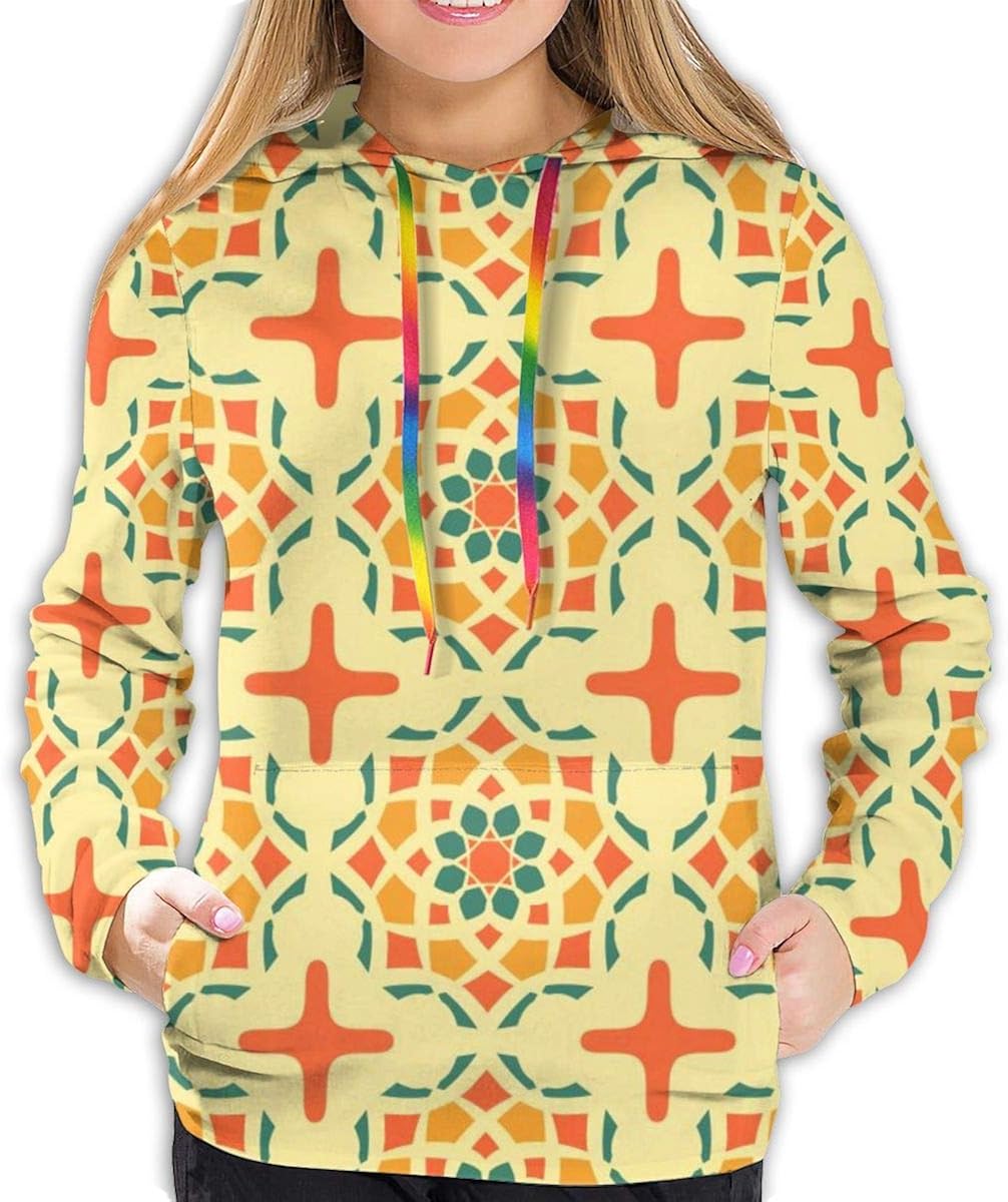 Ethnic pattern sweatshirt Clearance
