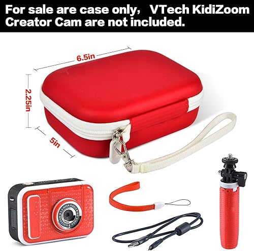 Miniatura 2 de Funda para cámara infantil VTech KidiZoom Creator Cam HD  para cámaras de impresión instantánea digital KODAK Printomatic juguetes, bolsa
