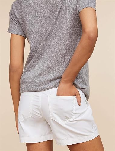 Miniatura 3 de Motherhood Maternity Pantalón corto de popelina para mujer Secret Fit