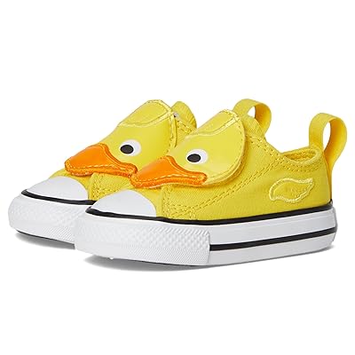 Converse Kids Chuck Taylor(r) All Star(r) One Strap Pool Float Easy On (Infant/Toddler) Kids Shoes Dandy Lion/Sun Ray/White