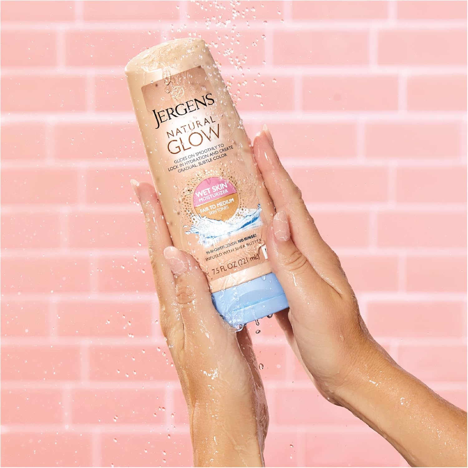 Buy Jergens Natural Glow Wet Skin InShower Self Tanner Body Lotion