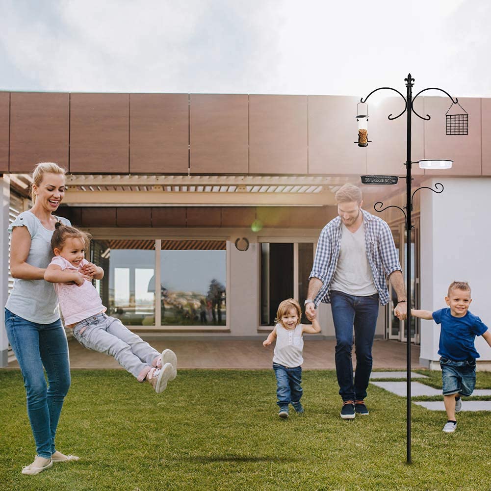 ALIMENTATORE PER UCCELLINI Appesi Colibrì Alimentatore Selvatico Acciaio 204813172983 - Foto 2