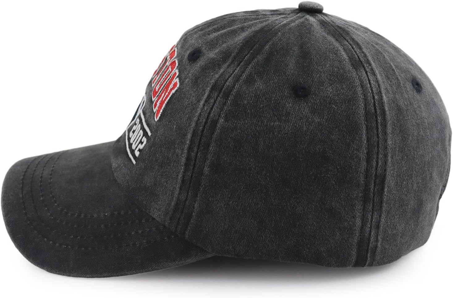 Embroidered City Football Hat for Men Women, Adjustable Unisex Cotton Fans Baseball Cap - Image 3