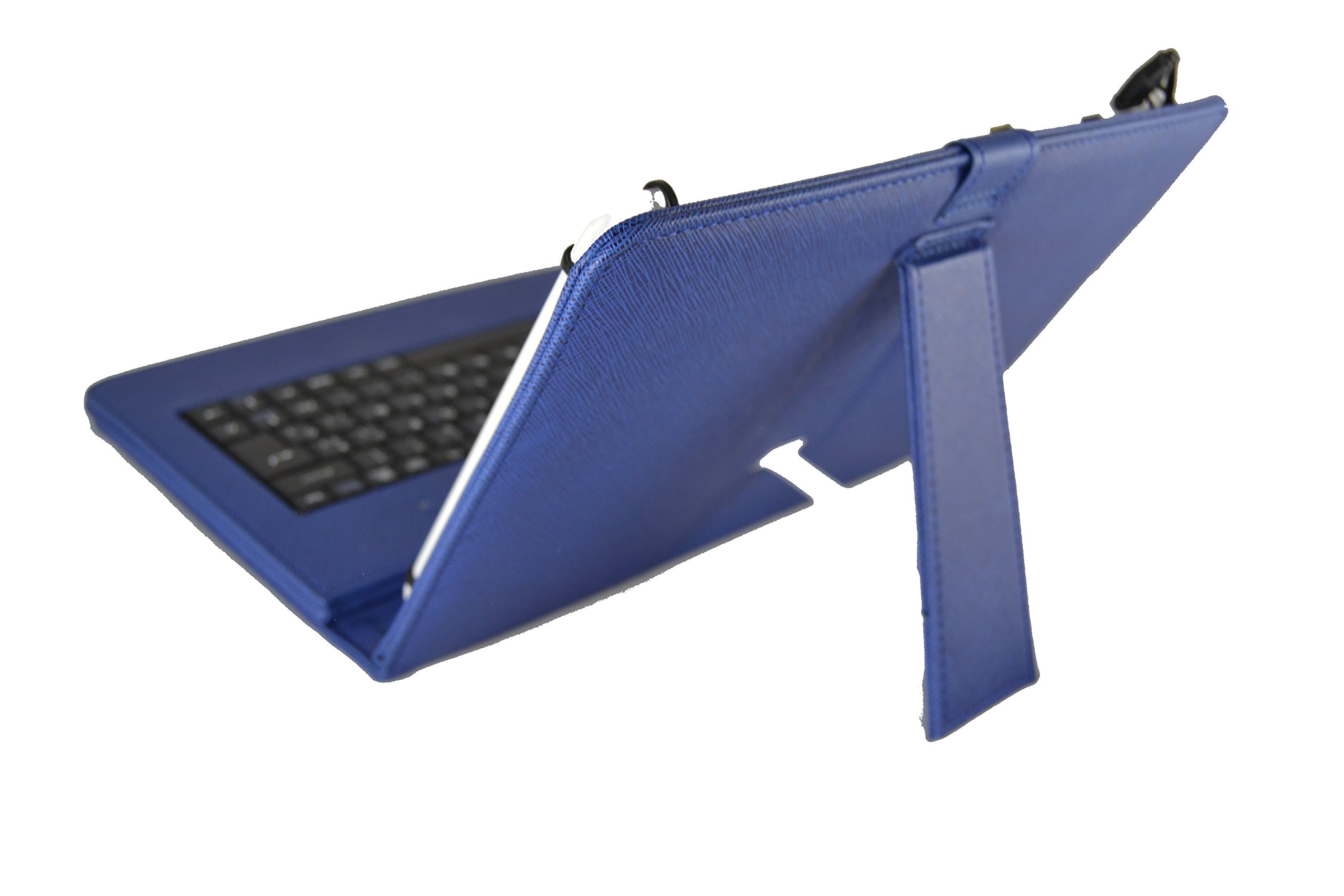 Funda con Teclado QWERTY en español (Incluye Letra Ñ) para Tablet Bq