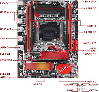 Amazon | コンピューターマザーボード Machinist X99