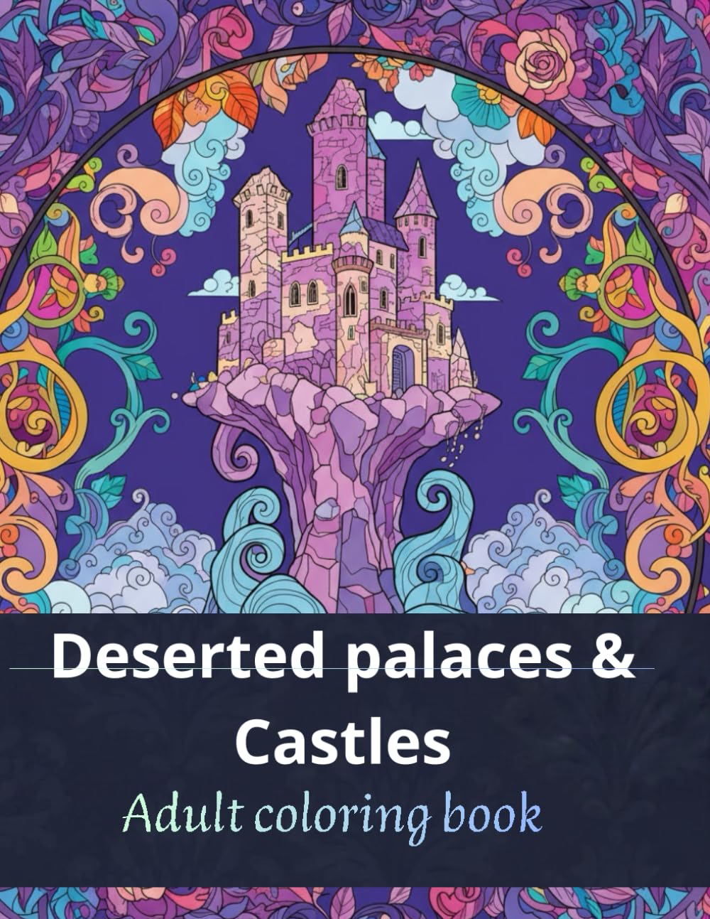Deserted Palaces & Castles: A Detailed Adult Coloring Book Featuring Abandoned Royal Estates, Gothic Architecture, and Forgotten Interior Grandeur (Lost Civilizations & Ancient Worlds)