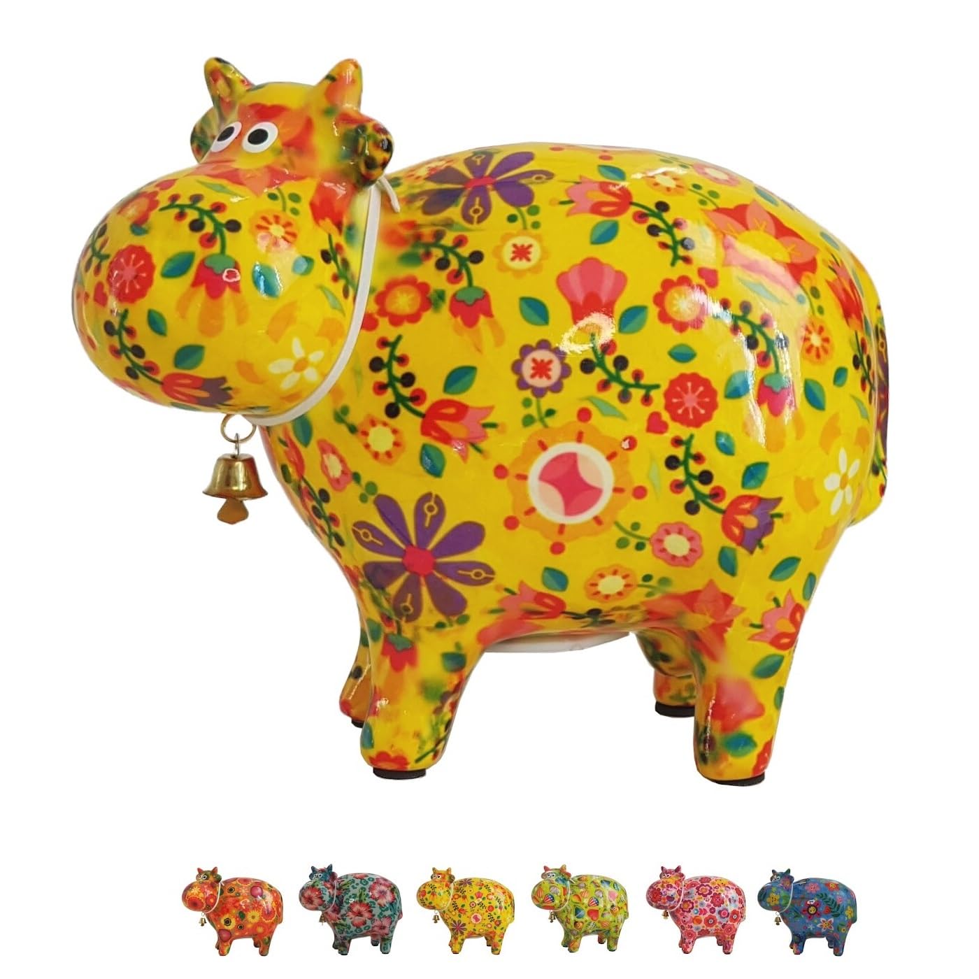 NETPROSHOPPomme Pidou Ceramic Cow Money Box, Selection: Springtime