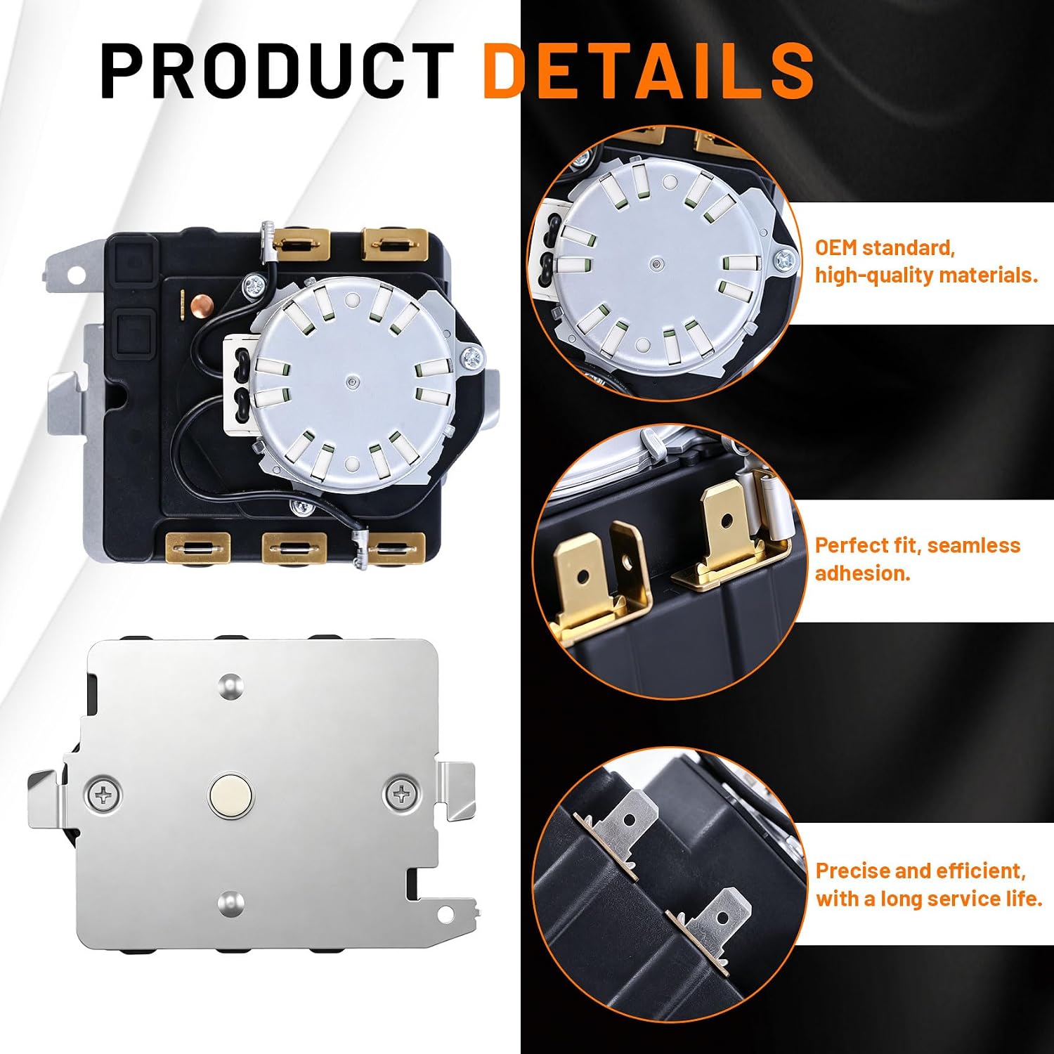 GTD33EASK0WW GTX22EASK0WW GTX33EASK0WW Fits for GE Dryer Timer Replacement