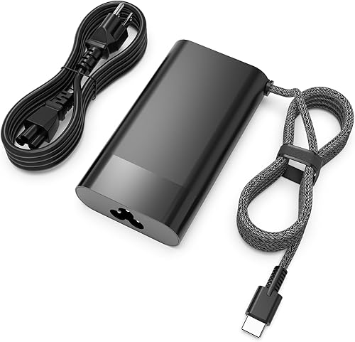 Nuevo cargador delgado de 65 W USB C para laptop, compatible con HP EliteBook, Envy, OmniBook, ProBook, ZBook, Spectre, Chromebook, Pavilion, Elite